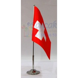 İsviçre Ülke Masa Bayrağı