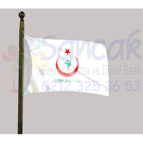 Sağlık Bakanlığı Bayrağı 70 x 105 cm