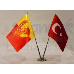 İkili Masa Bayrağı - Göztepe spor