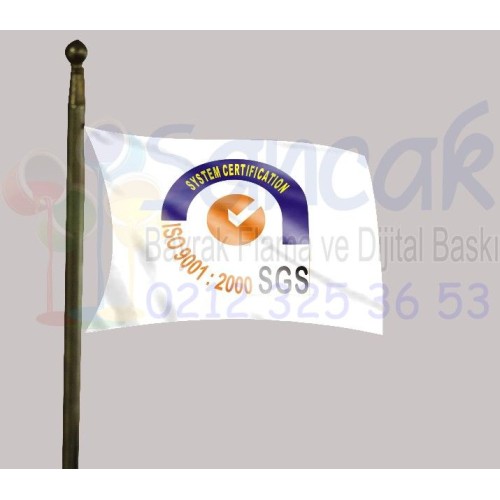ISO9001  200 SGS Bayrağı