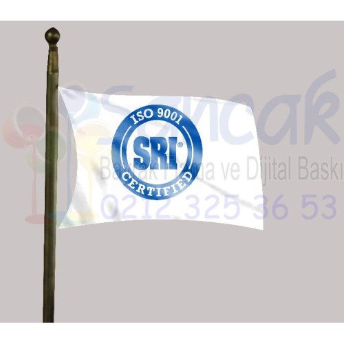 İSO 9001-Sri Certified Bayrağı