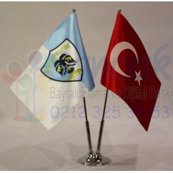 İkili Masa Bayrağı - Eskişehirspor