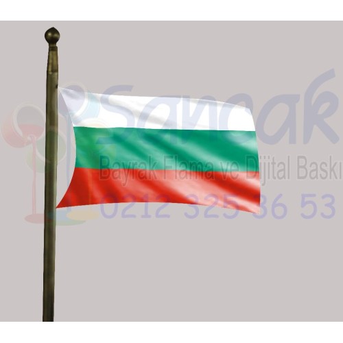 Bulgaristan Bayrağı ülke bayrağı