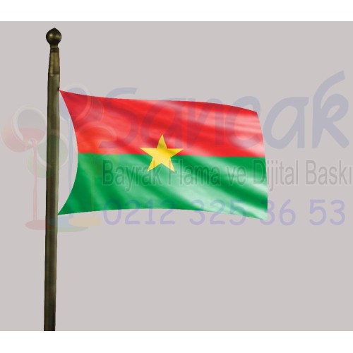 Burkina Faso Ülke  Bayrağı