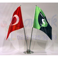 İkili Masa Bayrağı - Denizlispor